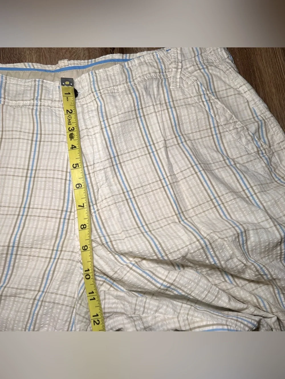 JORDAN Y2K Plaid Chino Golf Mens Shorts